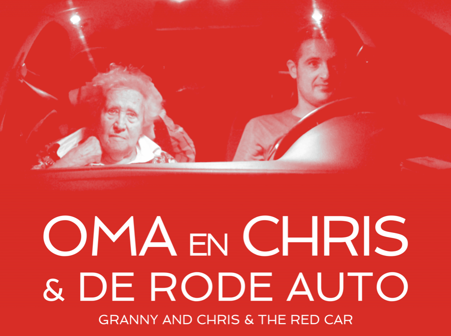 Oma en Chris & de rode auto