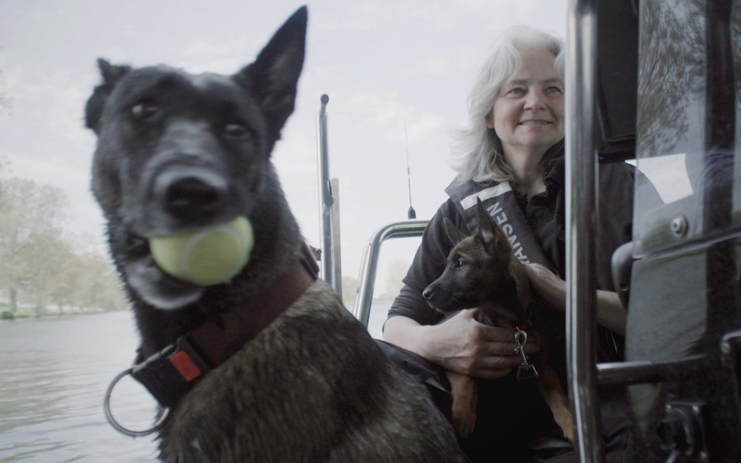 ZOEK! de vrouw de hond en de dood